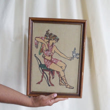 Load image into Gallery viewer, Ancient Roman Framed Wall Art (Archer with Bird)
