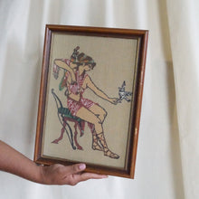 Load image into Gallery viewer, Ancient Roman Framed Wall Art (Archer with Bird)
