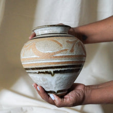 Load image into Gallery viewer, Vintage Hand-Glazed Ceramic Vase
