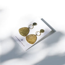 Load image into Gallery viewer, Jemma - Brass and Gold Earrings
