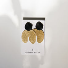 Load image into Gallery viewer, Naomi Modern Brass Earrings
