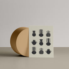 Load image into Gallery viewer, Ceramic Pots Letter-pressed Blank Card
