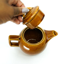 Load image into Gallery viewer, Small Vintage Brown Mccoy Teapot
