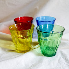 Load image into Gallery viewer, Vintage Set of 4 Colored Glassware
