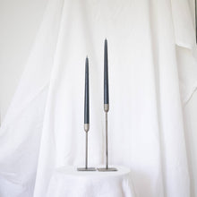 Load image into Gallery viewer, Charcoal Taper Candlesticks
