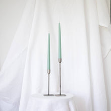 Load image into Gallery viewer, Sage Green Taper Candlesticks
